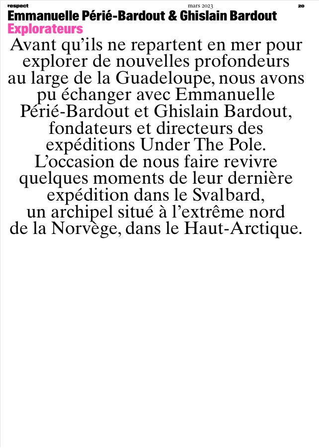 Extrait article - respect (DA : ©ZOO Designers)